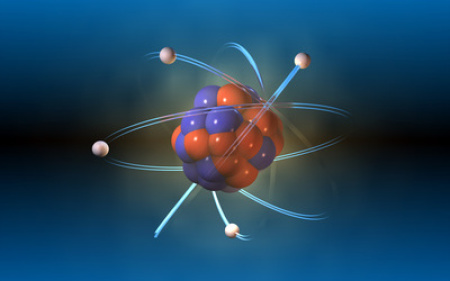 Atom und Elektronen bei der Magnetfeldtherapie von Medithera